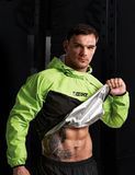 Спортивна куртка для схуднення Fire suit - MLB, чоловіча, жовта (M) kfs-mlb-yellow фото