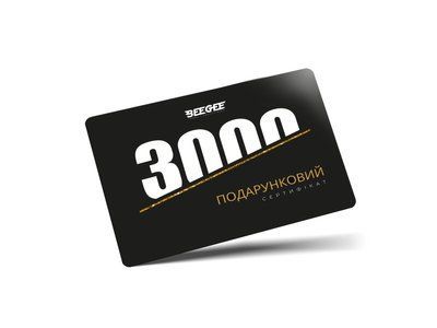 Подарочный сертификат на 3000 грн bg-gc3000 фото