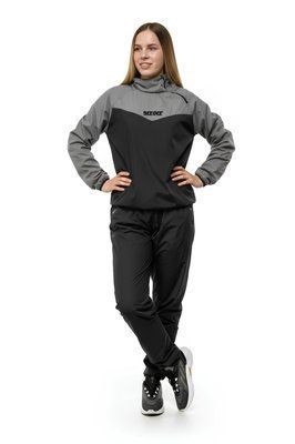 Спортивный костюм для снижения веса Fire suit - MLB, женский, серый (M) wfs-mlb-grey фото