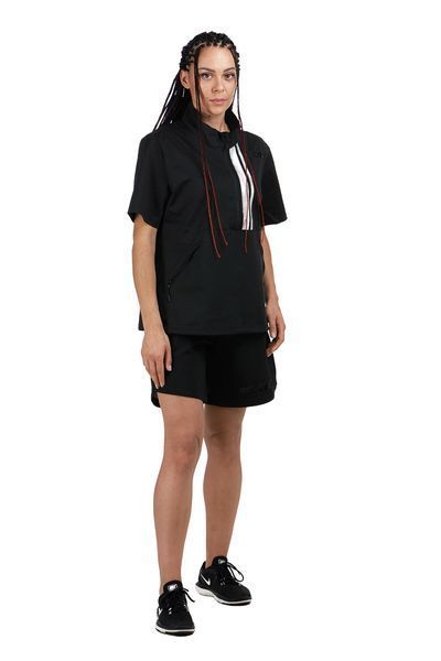 Костюм для схуднення, з шортами Fire suit - MLD, жіночий, чорний (XL) wfs-mld-black фото