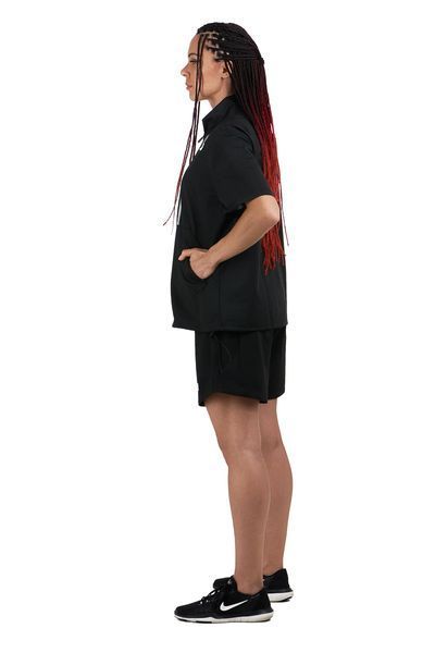 Костюм для схуднення, з шортами Fire suit - MLD, жіночий, чорний (XL) wfs-mld-black фото
