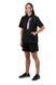 Костюм для схуднення, з шортами Fire suit - MLD, жіночий, чорний (XL) wfs-mld-black фото 7
