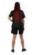 Костюм для схуднення, з шортами Fire suit - MLD, жіночий, чорний (XL) wfs-mld-black фото 5