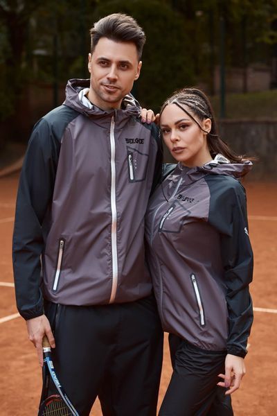 Спортивний костюм сауна Fire suit - MLC, жіночий, фіолетовий (M) fs-mlc-grey фото
